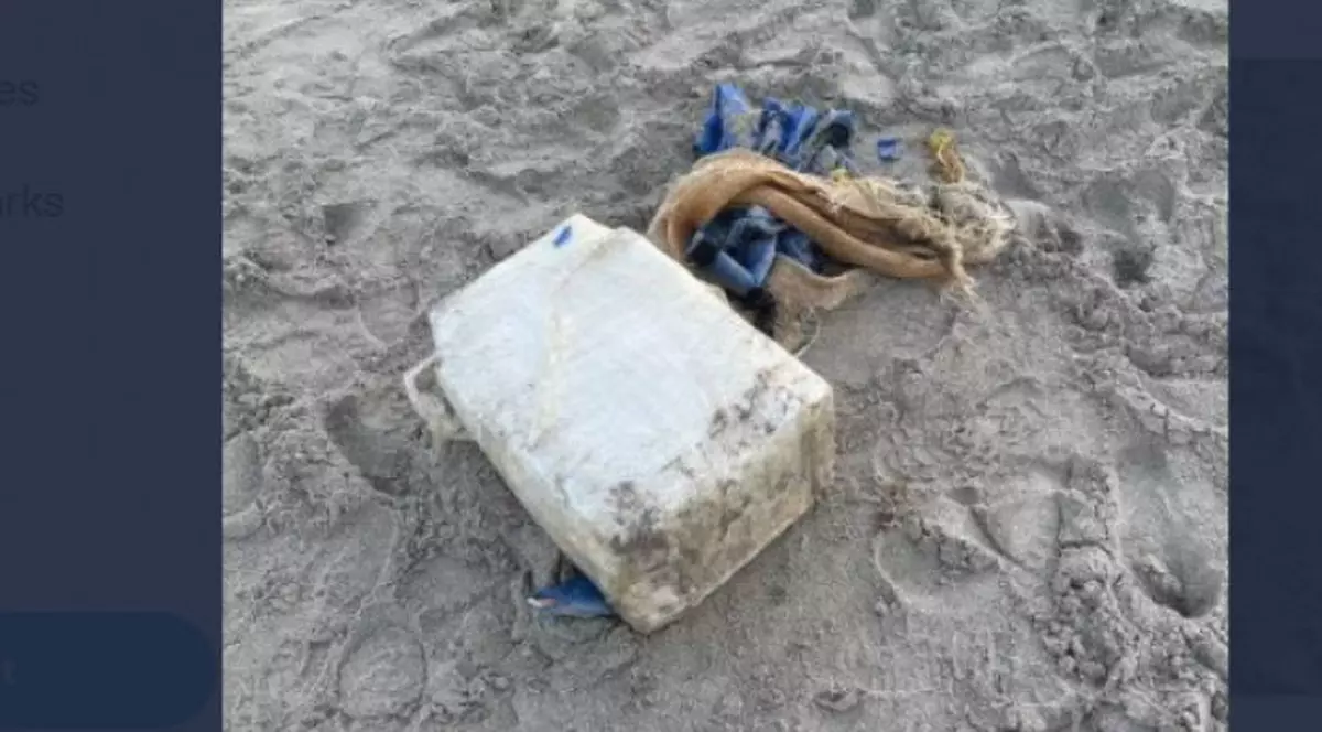 Un turist a găsit un pachet cu cocaină de un milion de dolari în timp ce se plimba pe o plajă din Florida
