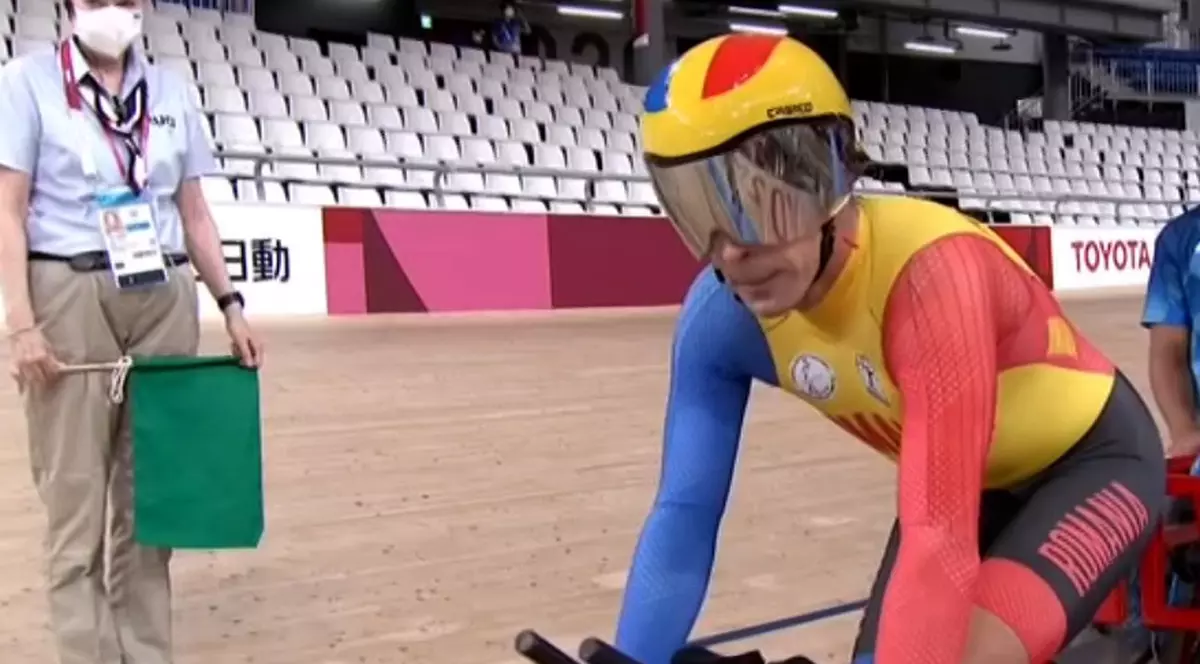 Eduard Novak a obținut argintul în proba de urmărire de 4.000 de metri, la Paralimpiada de la Tokyo