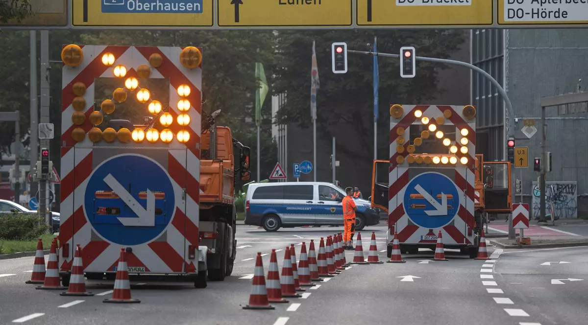 Peste 7.000 de persoane, evacuate din Dortmund, pentru detonarea unei bombe din Al Doilea Război Mondial