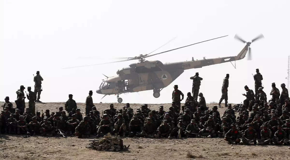 Peste 100 de elicoptere militare produse de Rusia, acum sub controlul talibanilor