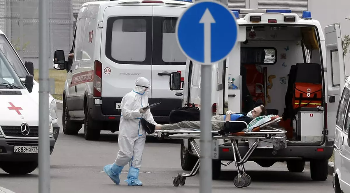 Număr fără precedent de decese asociate COVID-19 în Rusia
