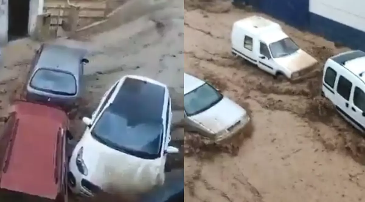 Inundaţii masive în Spania, unde străzile s-au transformat în adevărate râuri