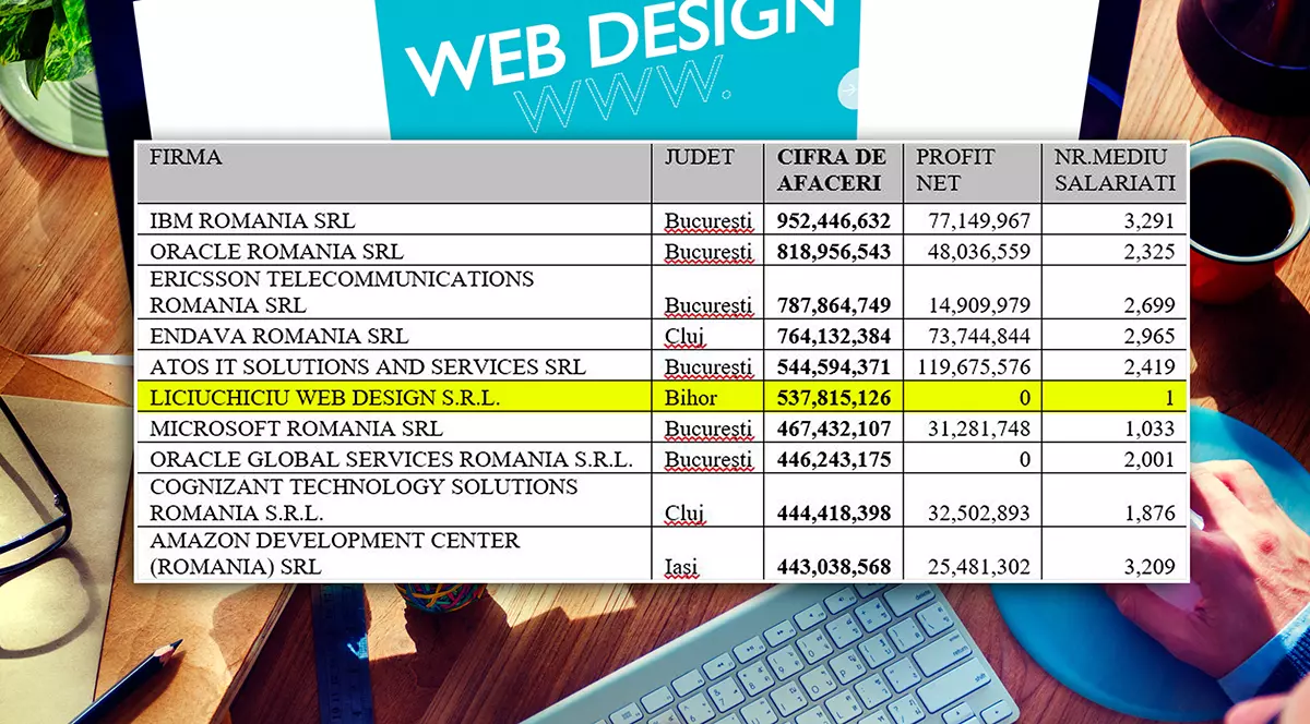 Cum a ajuns o firmă IT cu un singur angajat să declare o cifră de afaceri peste Microsoft România. Ce rol joacă marca Arsenie Boca