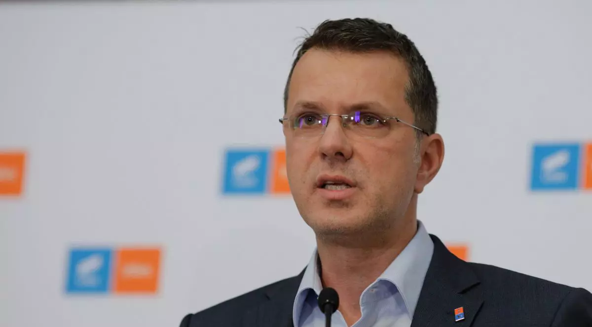 Ionut Moșteanu, USR PLUS. Foto: Inquam Photos / George Călin