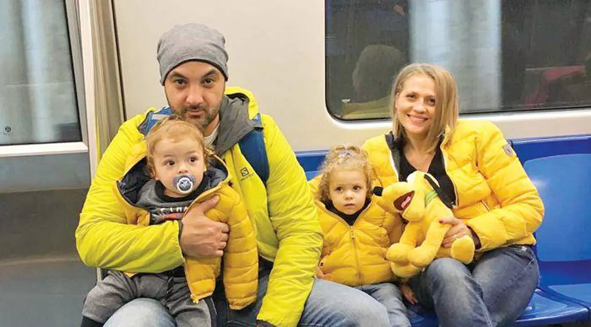Mirela Vaida și familia