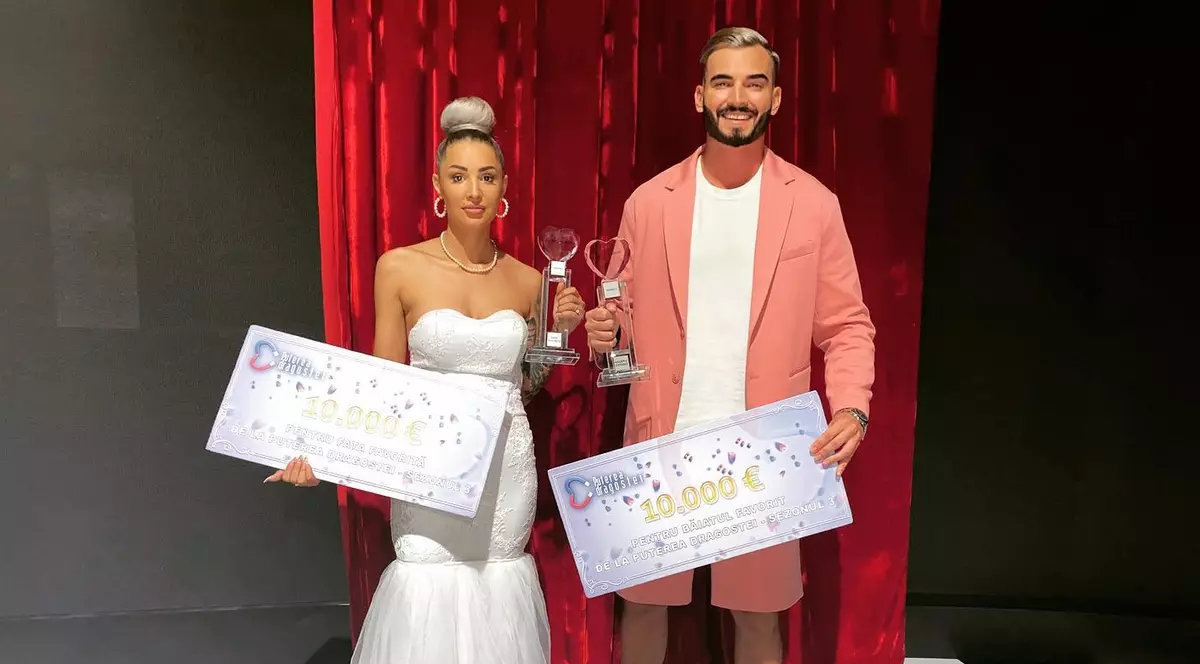 Alexandra Bacoșcă și Cristian Marinescu sunt câștigătorii sezonului 3 „Puterea dragostei”. Cât valorează premiul