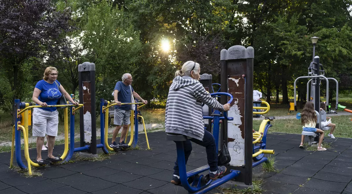 Beneficiile sportului în parc: „Ești mai mobil, mai atletic, e mai fun. Plus că e gratis”