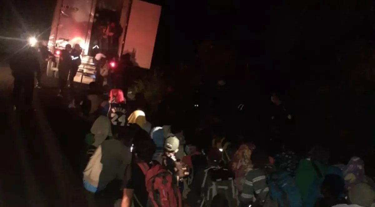 126 de migranți, găsiți încuiați într-un container, în Guatemala