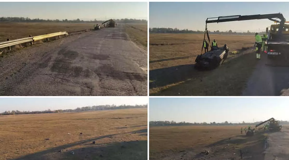 Un copil de 14 ani a murit, iar alți trei, răniți, într-un accident. Mașina, condusă de un băiat de 15 ani