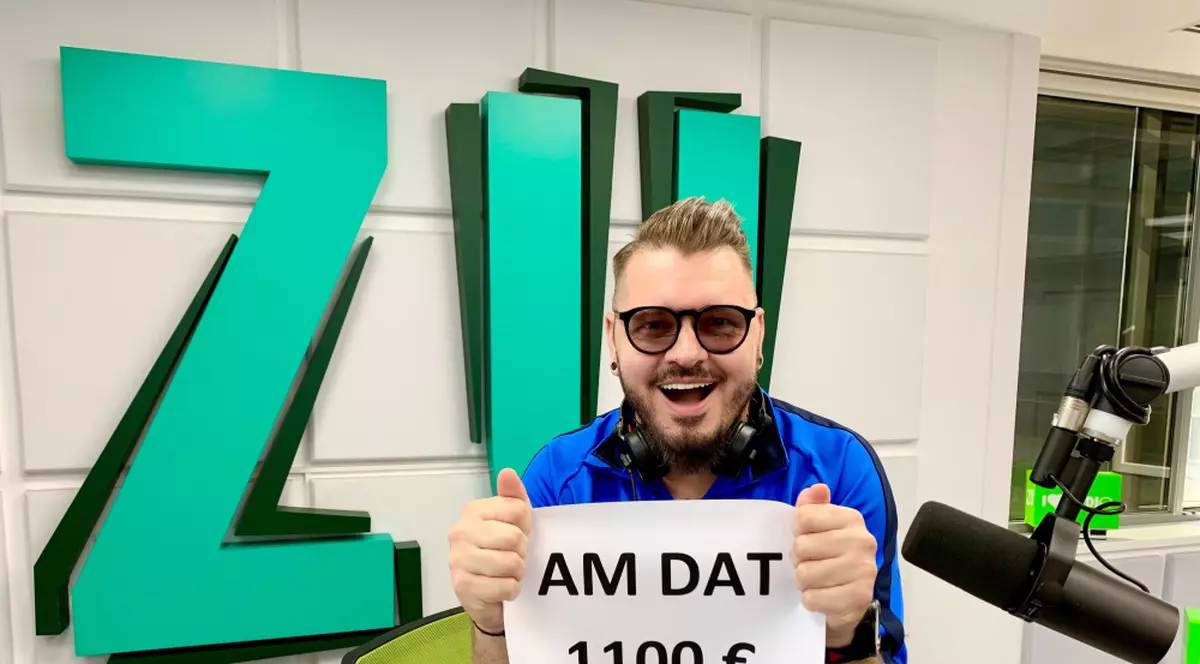 Adi Mihăilă `The Hitman` a dat premiul record de 1100 de EURO la „Ascult Radio ZU”