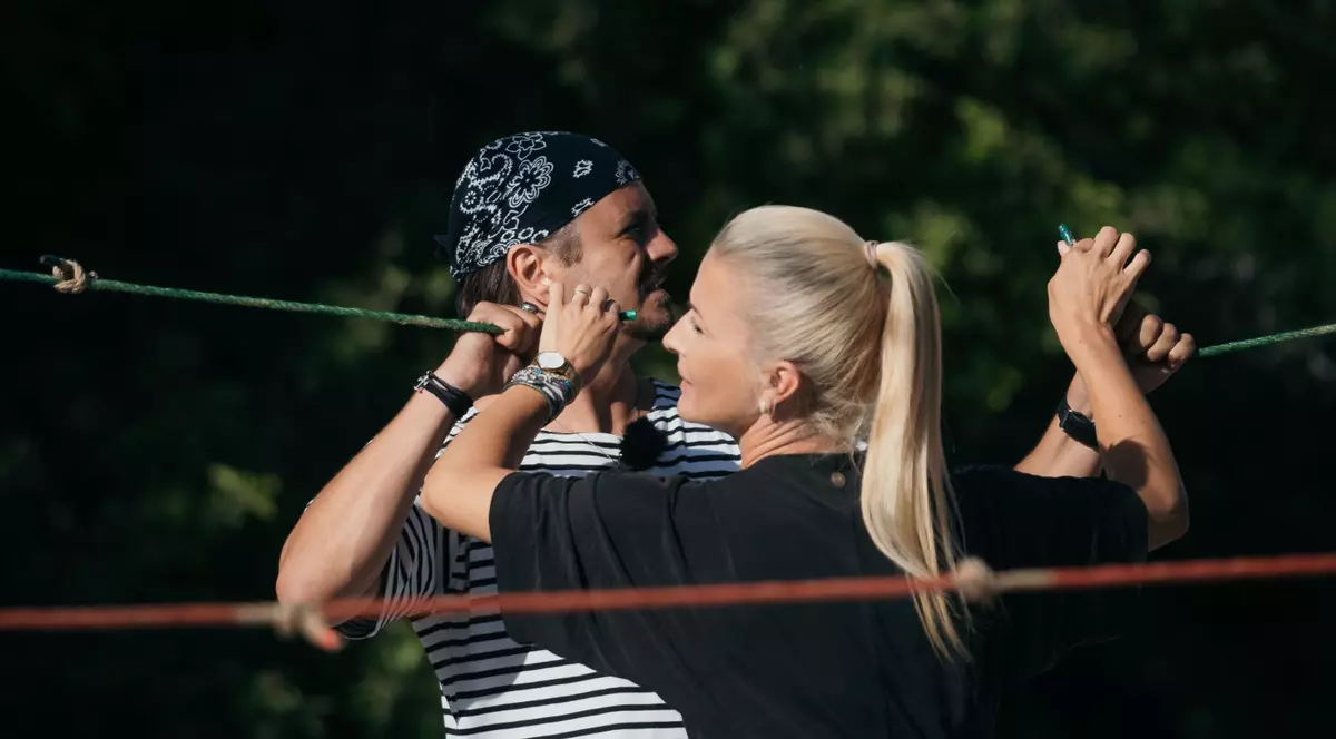 Mihai Petre și Elwira au câștigat prima amuletă din Georgia, la „Asia Express”