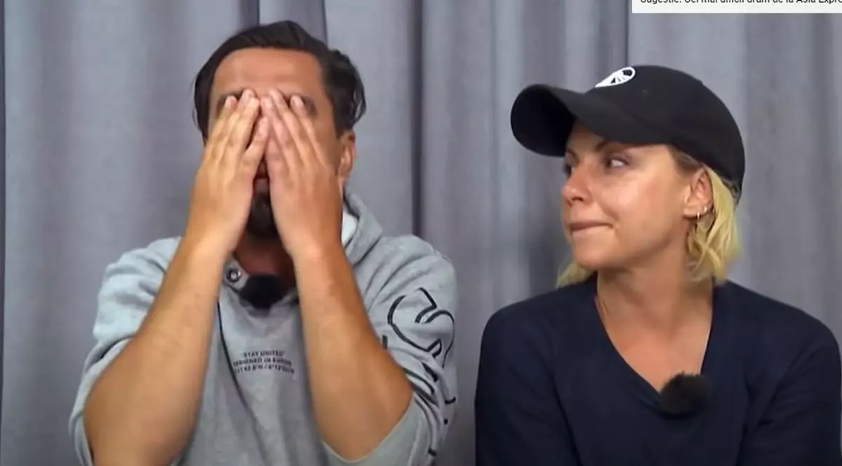 Eliza și Cosmin Natanticu, ceartă de proporții la „Asia Express”. Au țipat unul la celălalt: „Nu mai pot cu tine”