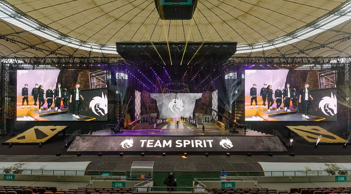 Transformare incredibilă a Arenei Naționale, pentru turneul de gaming DOTA 2