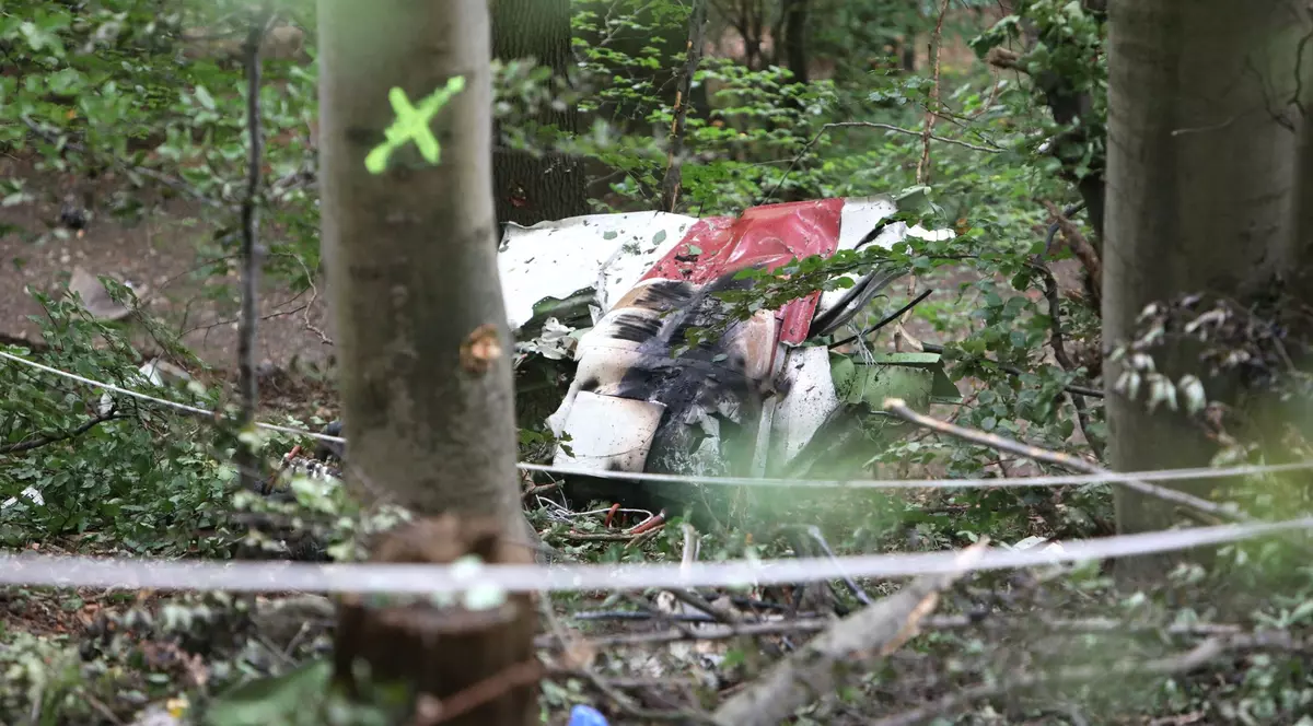 Două persoane au murit, după ce un avion s-a prăbușit în vestul Germaniei