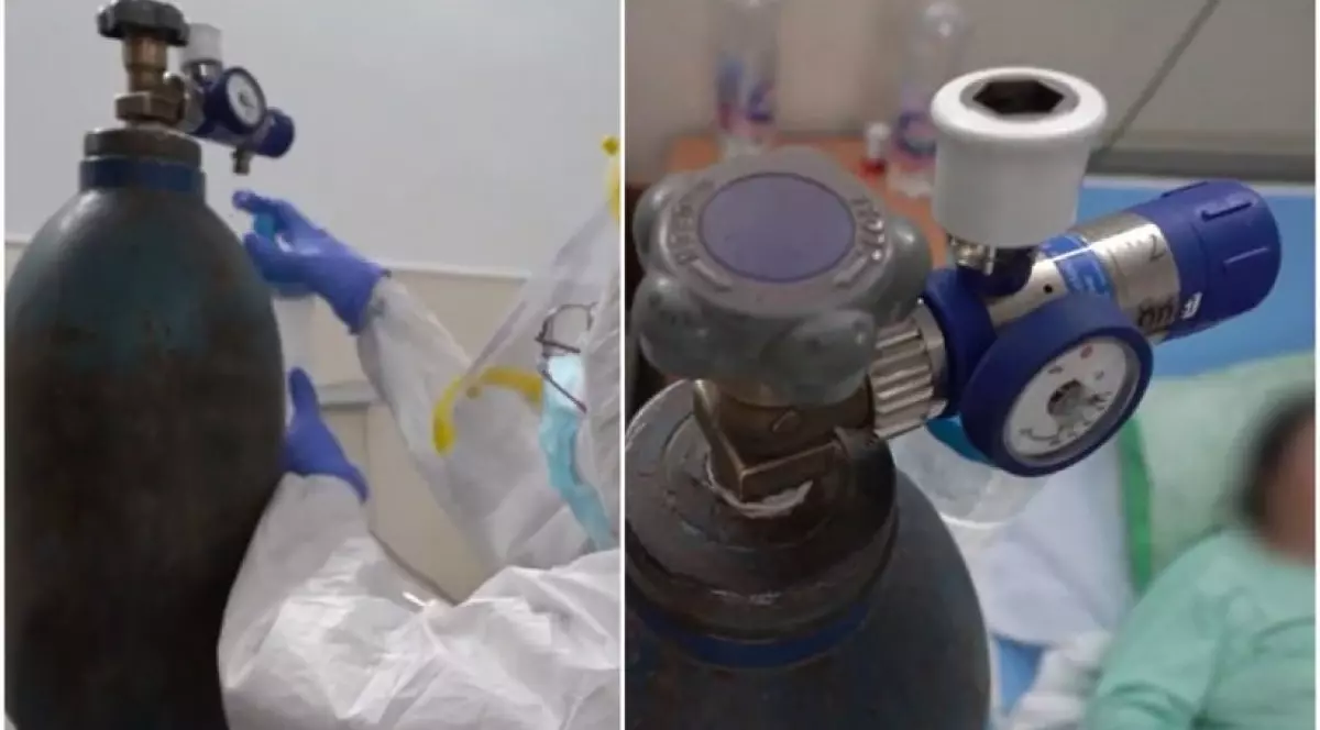 Un spital din Botoșani, fără stație de oxigen, a instalat tuburi folosite de obicei pentru sudură, ca să trateze pacienții COVID