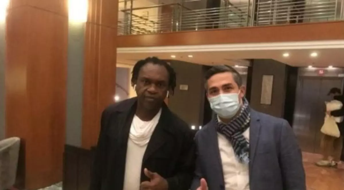 Valeriu Gheorghiță s-a fotografiat alături de Dr. Alban: "Doi doctori, fiecare cu specialitatea lui"