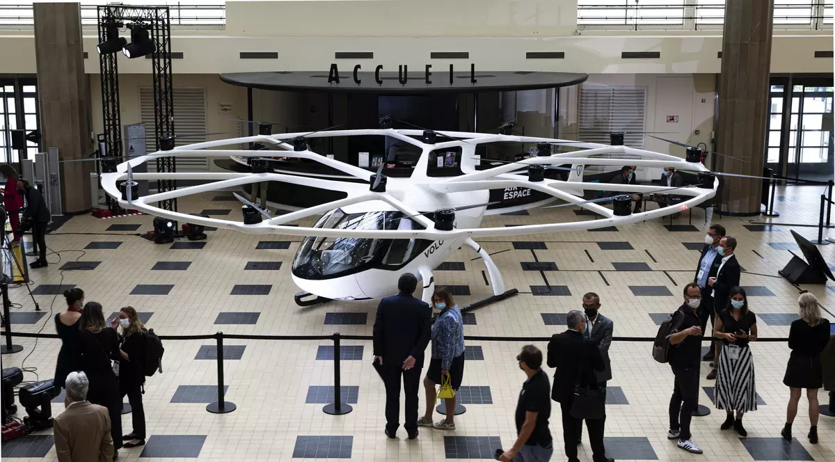 Taxiurile zburătoare, testate în Franța. Când vor începe să fie utilizate noile vehicule electrice