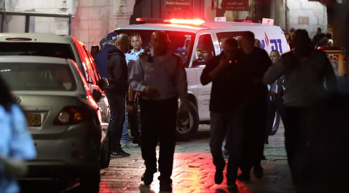 Imagine de la locul unde a avut loc incidentul | Foto: EPA