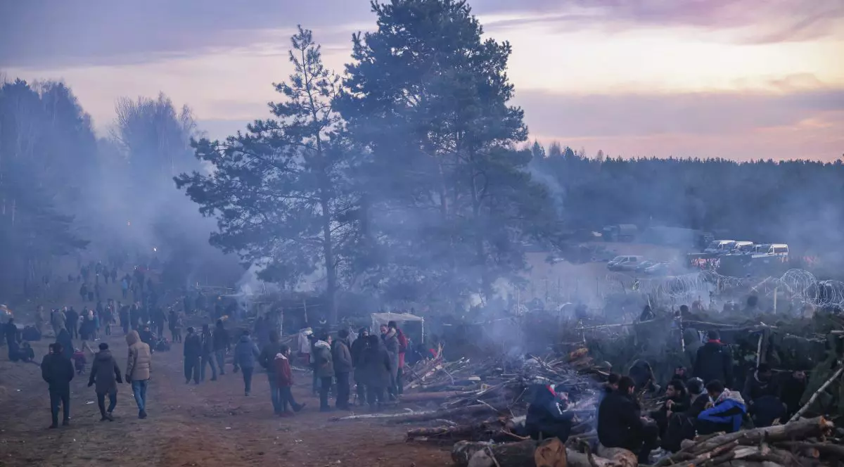 Poliția poloneză a găsit cadavrul unui bărbat sirian lângă granița cu Belarus