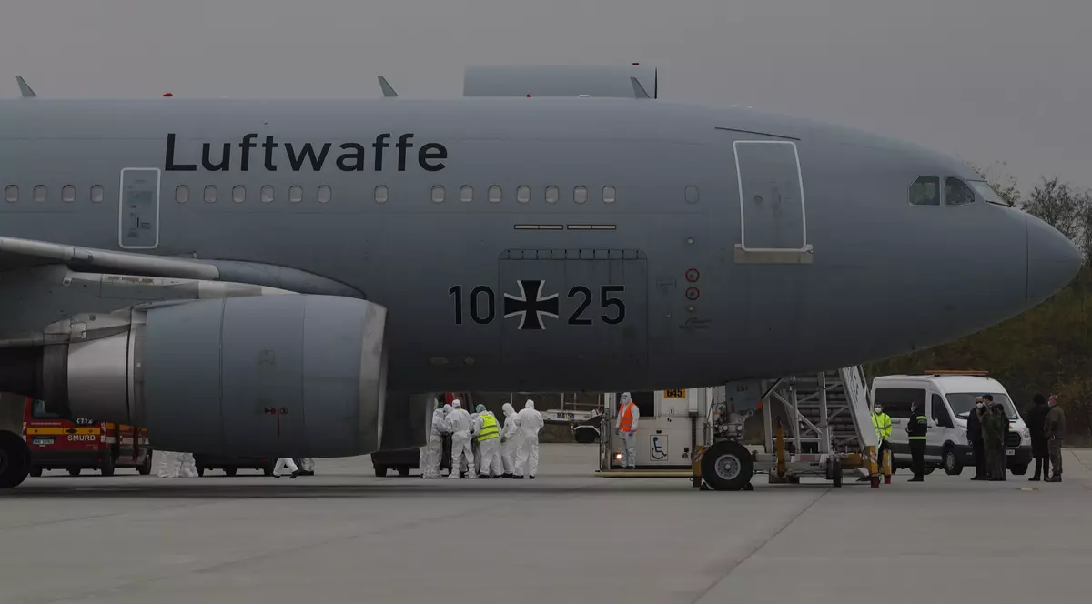 18 pacienți cu forme grave de Covid, transferați în Germania. Primii bolnavi pleacă luni