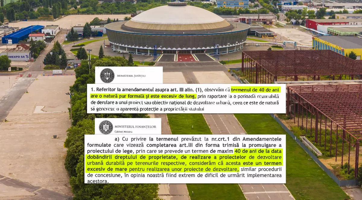 DOCUMENTE. Ministerul Finanțelor a recomandat licitație la Romexpo, senatorii vor cu dedicație către proiectul lui Iulian Dascălu!