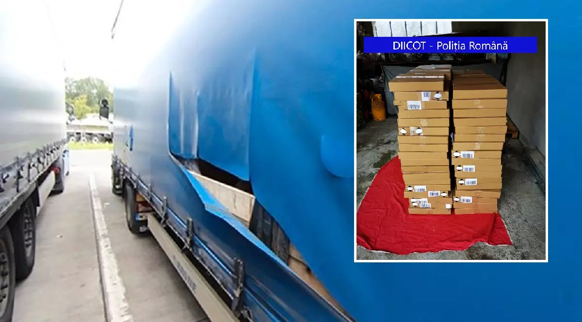 Șoferi de TIR din Argeș și Dâmbovița, spaima Europei timp de 6 ani. 1,3 milioane de euro pagubă, furau de la alți camionagii