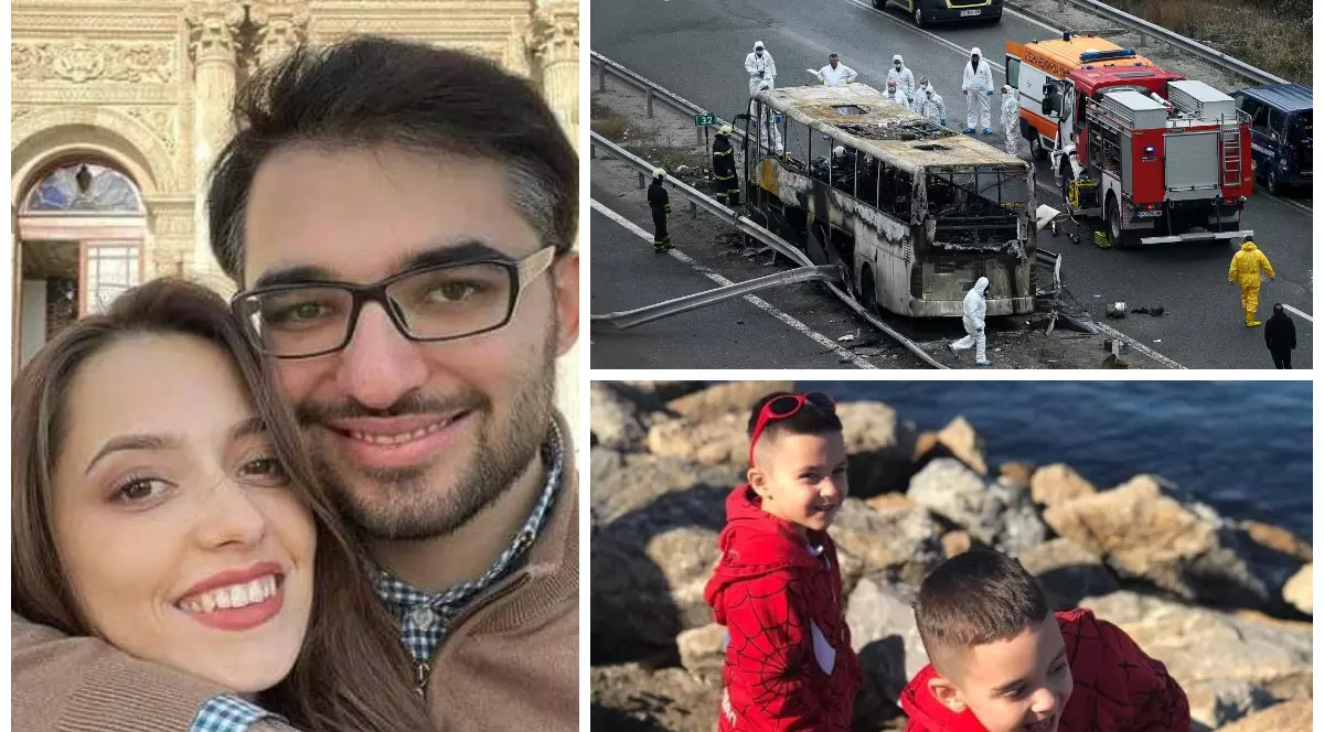 „Toată familia mea a ars”, mărturia bărbatului care și-a pierdut 10 rude în autocarul carbonizat în Bulgaria