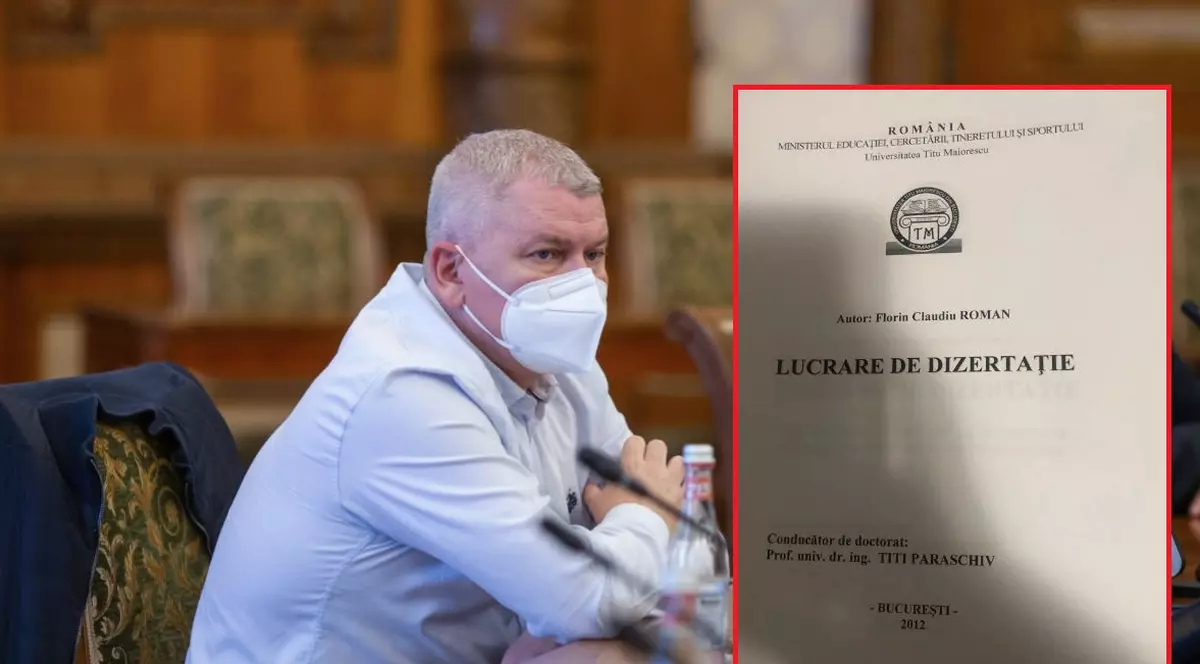 Universitatea Titu Maiorescu spune că nu mai are disertația de master a ministrului Roman. I-am cerut-o demnitarului, cu toate cele 91 de pagini