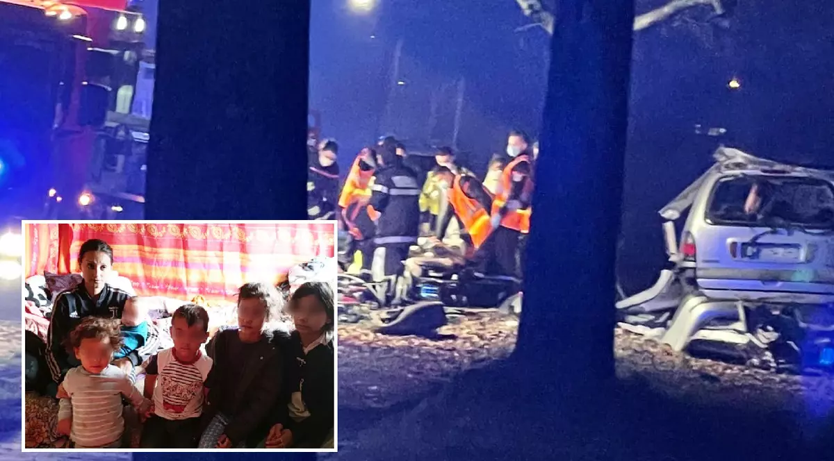 Drama româncei care și-a pierdut copiii mici și soțul, în seara de Crăciun, pe un drum din Franța