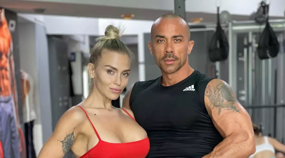 Oana Radu și soțul ei, Cătălin