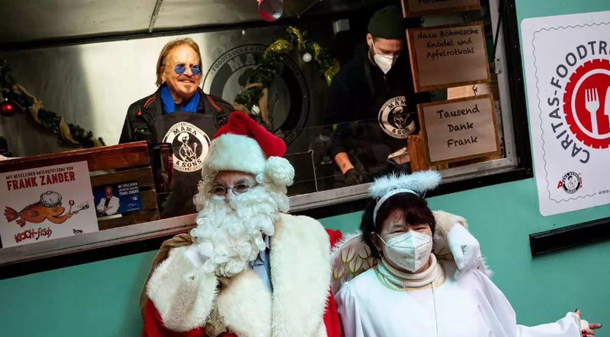 Moș Crăciun a fost arestat în Germania pentru că nu purta mască