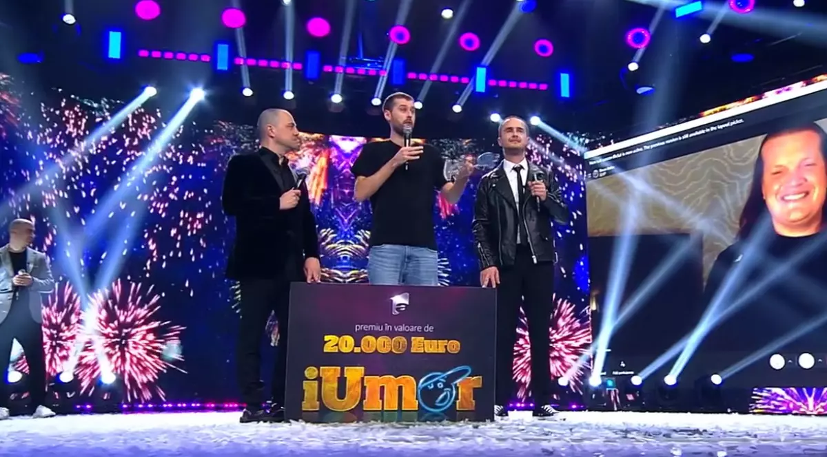 Câștigătorul „iUmor” 2021, sezonul 11. Virgil Ciulin a primit marele premiu în valoare de 20.000 de euro