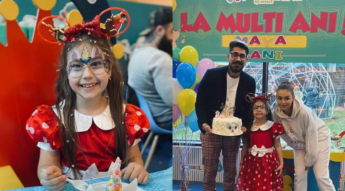 Connect-R și Misha, împreună la petrecerea de ziua de naștere a fiicei lor. Maya a împlinit 8 ani: „O viață plină de fericire”