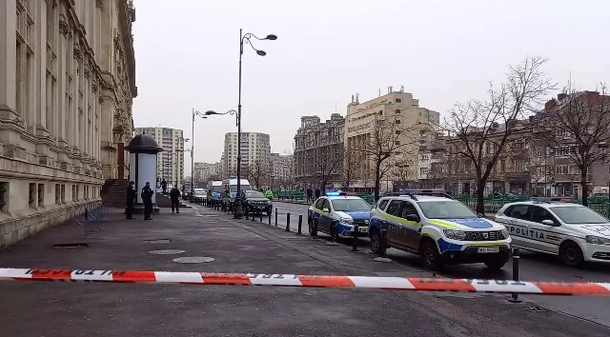 Alertă falsă cu bombă la Curtea de Apel București. Clădirea a fost evacuată