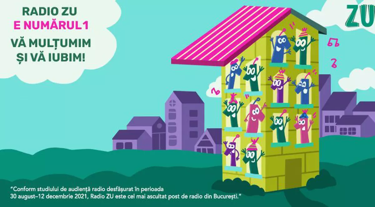 Radio ZU crește în audiențe. 2 milioane de români ascultă zilnic ZU