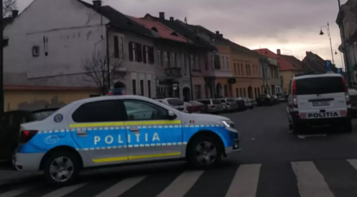 Ameninţare falsă cu bombă, în centrul oraşului Sibiu