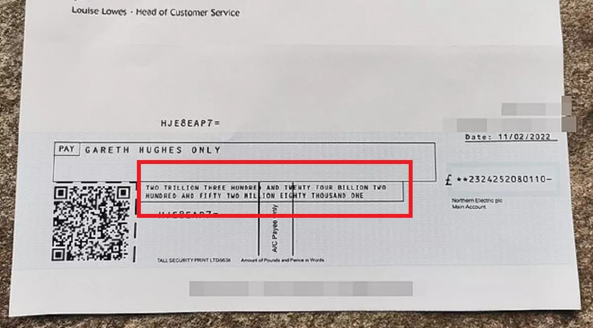 Despăgubiri de 2 trilioane de lire sterline emise din greșeală de o companie de electricitate