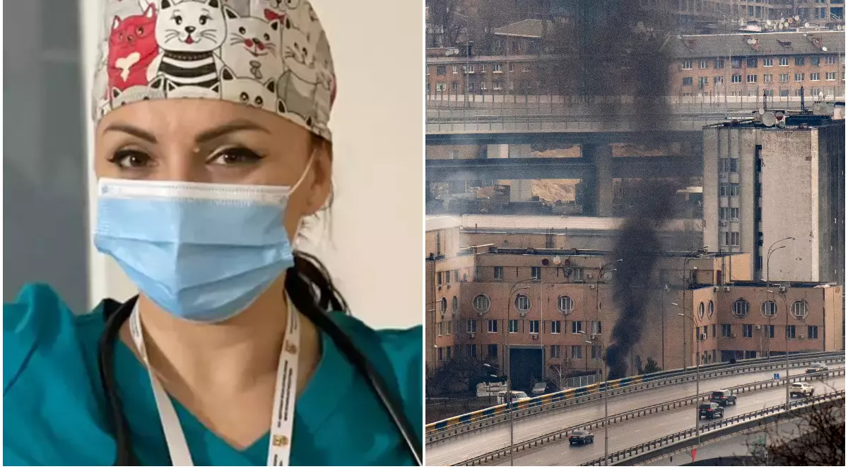 Interviu cu un medic din Ucraina, dintr-un oraș cu aeroportul bombardat: „Sunt ca un soldat la război. Eu nu îmi părăsesc pacienții, colegii, țara”