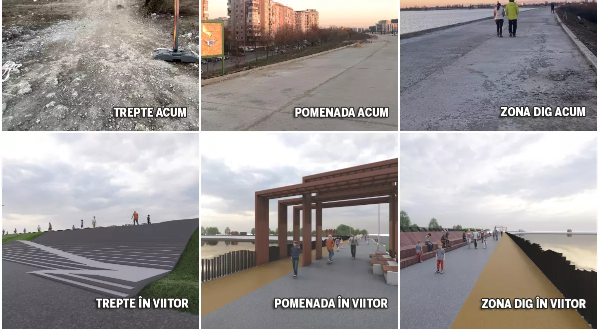 În vizită pe șantierul de pe Lacul Morii. Se muncește cu viteza melcului, dar finalizarea lucrărilor e promisă pentru 1 mai