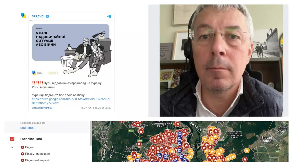 „12:20. Au promis băieţii că vor continua să lupte? Promisiunea a fost îndeplinită“. Cum comunică autorităţile ucrainene cu cetăţenii în plin război