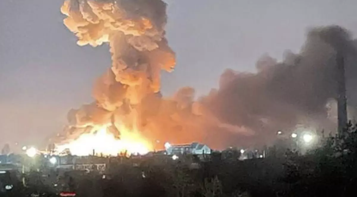 Rusia atacă Ucraina. Explozie lângă Kiev. FOTO: Profimedia