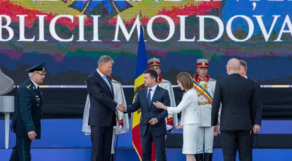 Zelenski mulțumește României pentru ajutorul militar oferit Ucrainei și pentru susținerea aderării la UE