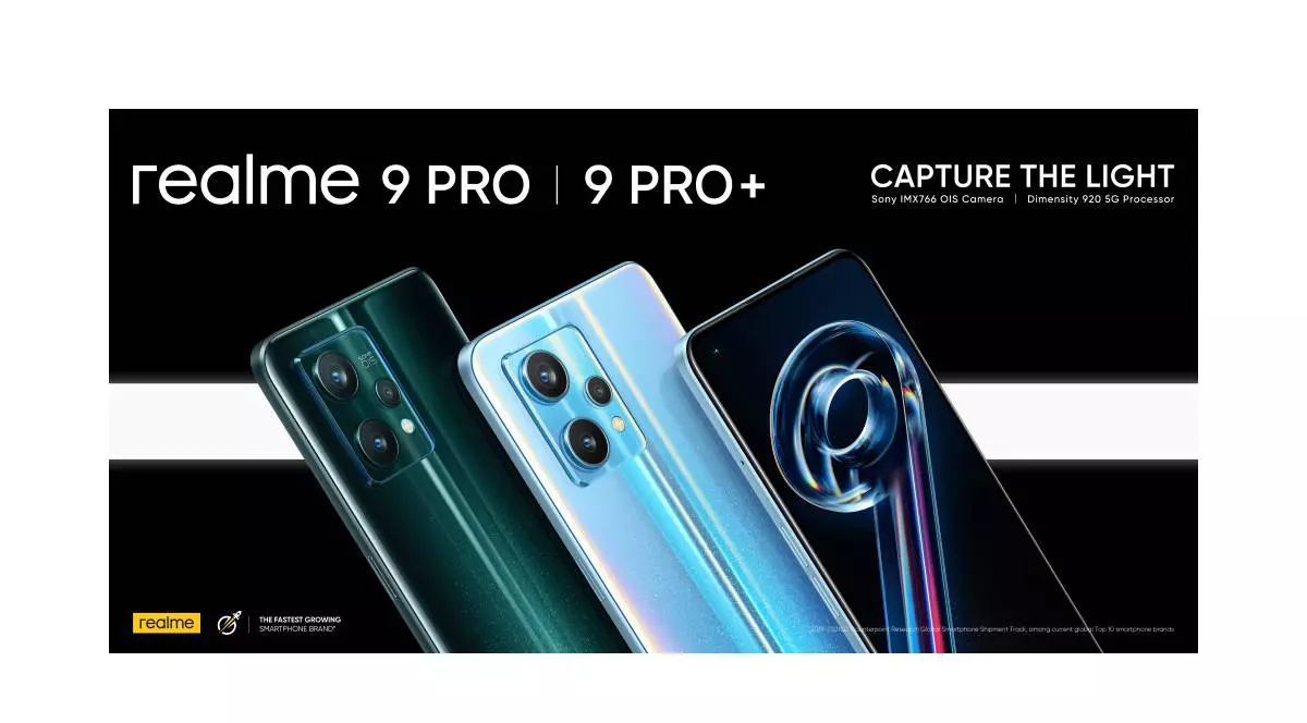 realme anunţă seria 9 Pro, echipată cu cameră foto Sony IMX766 și sistem dual de stabilizare a imaginii