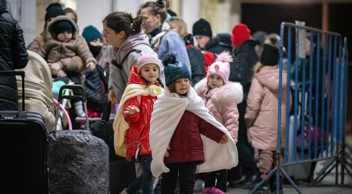 Copiii războiului. Imagini emoționante surprinse de fotoreporterul Libertatea la Vama Siret