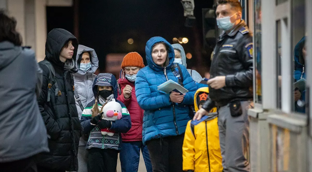 Poliţia de Frontieră: Peste 28.000 de cetăţeni ucraineni au intrat în ţară joi