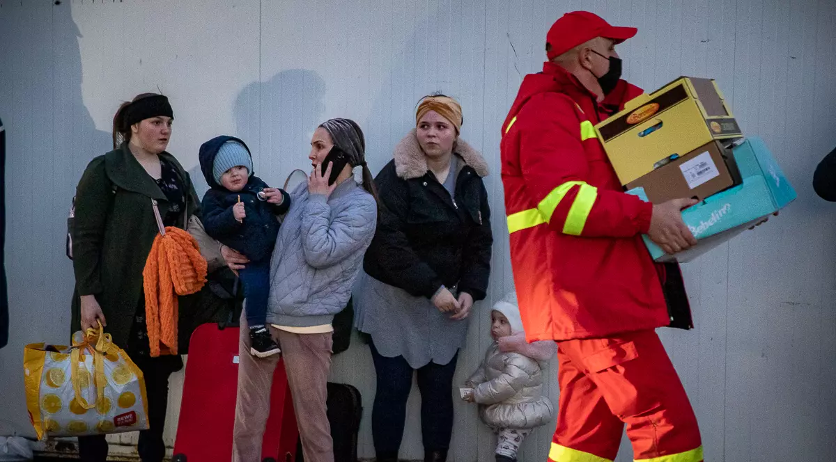 Ajutoare umanitare pentru Ucraina, strânse în București. Prioritare sunt medicamentele și produsele sanitare