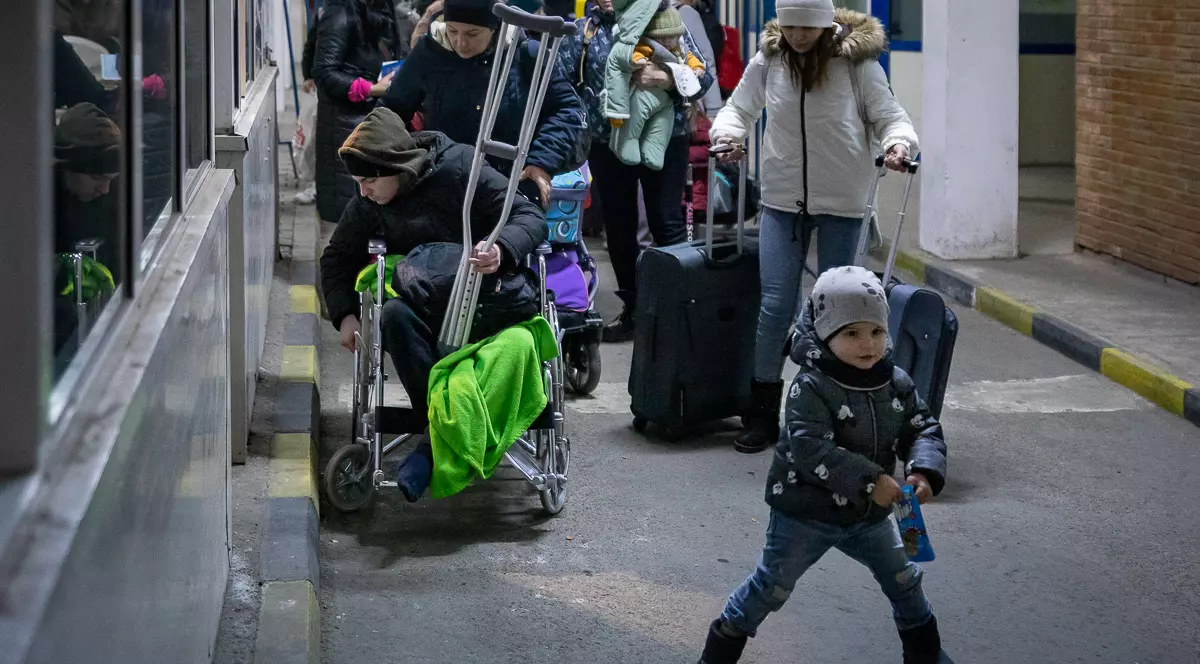 Mai puţin de un sfert dintre cei peste 360.000 de refugiaţi ucraineni care au intrat în România au rămas în ţară