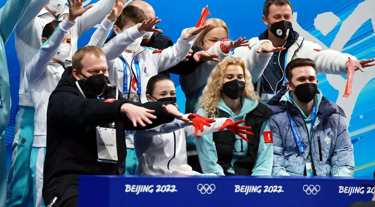 Suspiciuni de dopaj la Jocurile Olimpice: Rusia a câștigat proba pe echipe la patinaj artistic, dar n-a primit medaliile