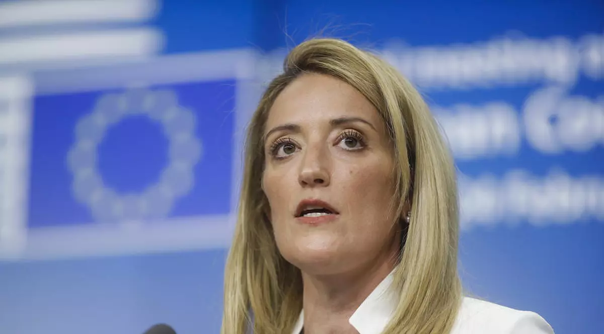 Șefa Parlamentului European cere excluderea Rusiei din SWIFT