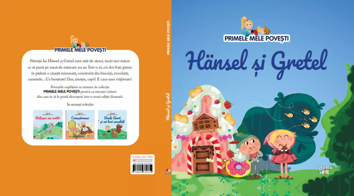 Hansel și Gretel, cea mai nouă apariție din colecția "Primele mele povești"